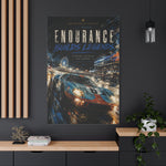 Endurance Builds Legends Racing Canvas Print