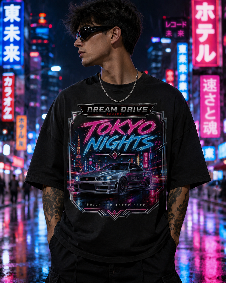 DDS Neon Tokyo Skyline