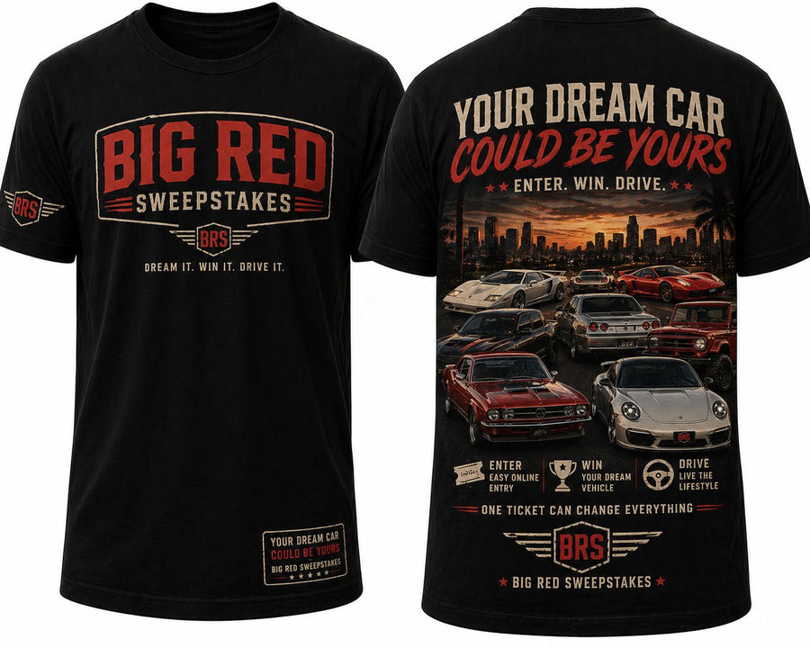 Big Red Sweepstakes Graphic Tee